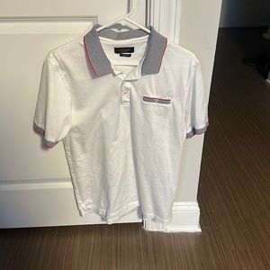 Mens White Polo